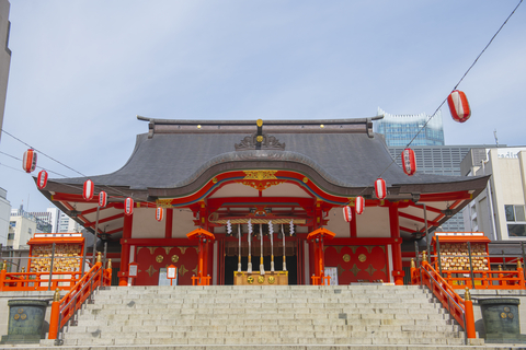 Sanctuaire Hanazono Jinja à Shinjuku, Tokyo, Japon